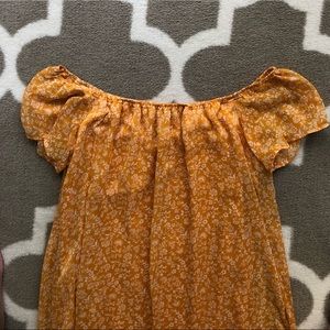 Off the shoulder dress